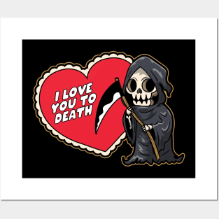 Reaper Valentine Posters and Art